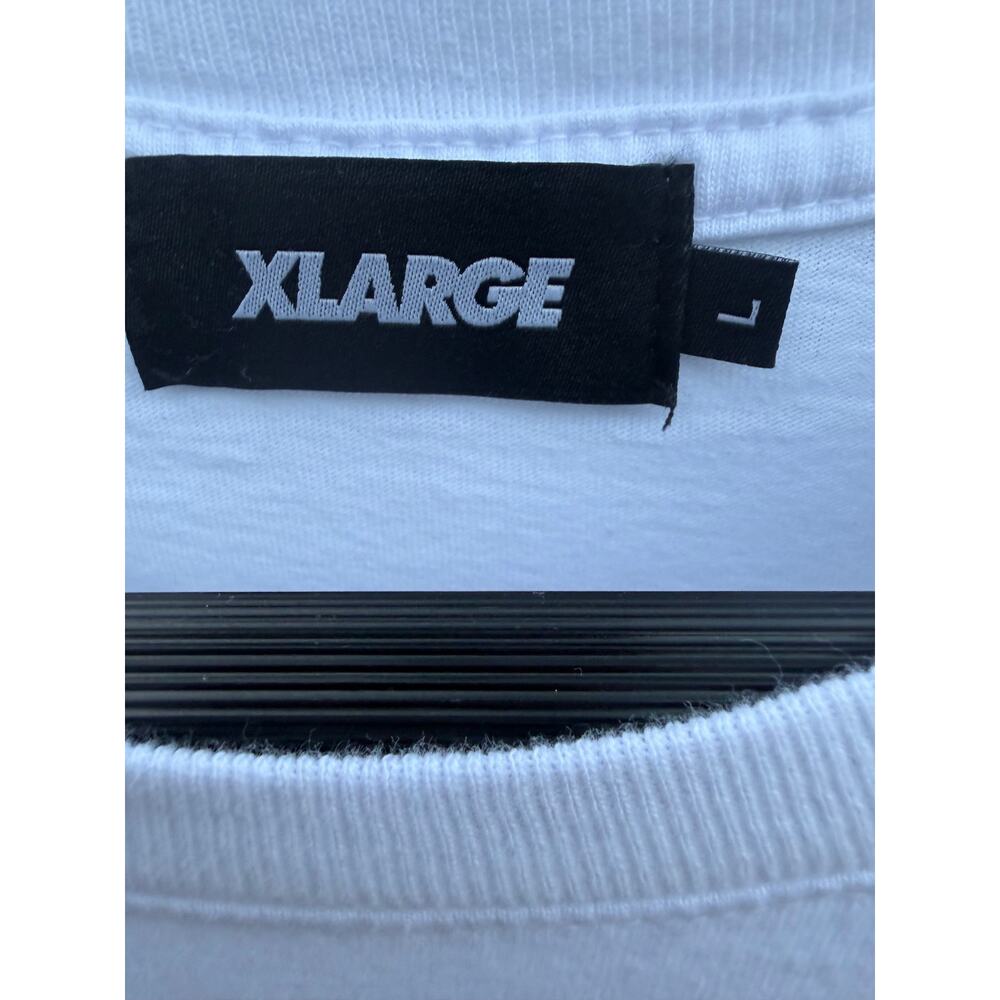 XLARGE OG Gorilla Logo Long Sleeve T Shirt White Large NWT Streetwear Tee - Picture 4 of 5